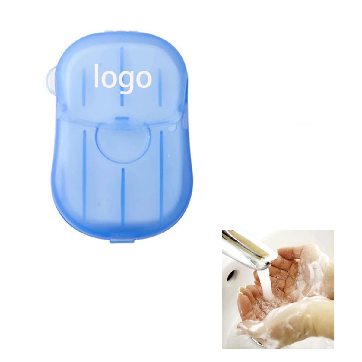 Portable Disposable Travel Washing Hand Paper Soap Sheet 1
