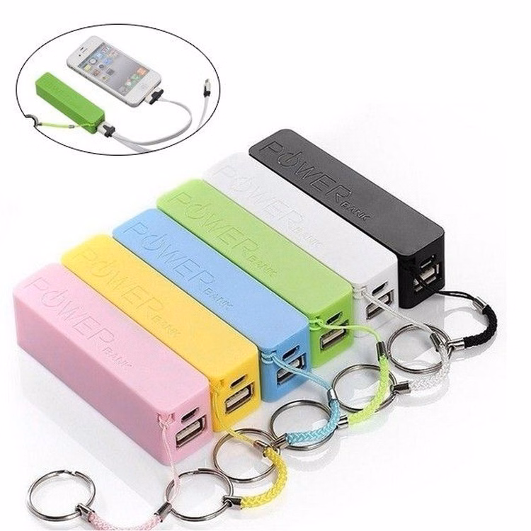 Plastic 2200mAh Portable Perfume Power Bank Charger