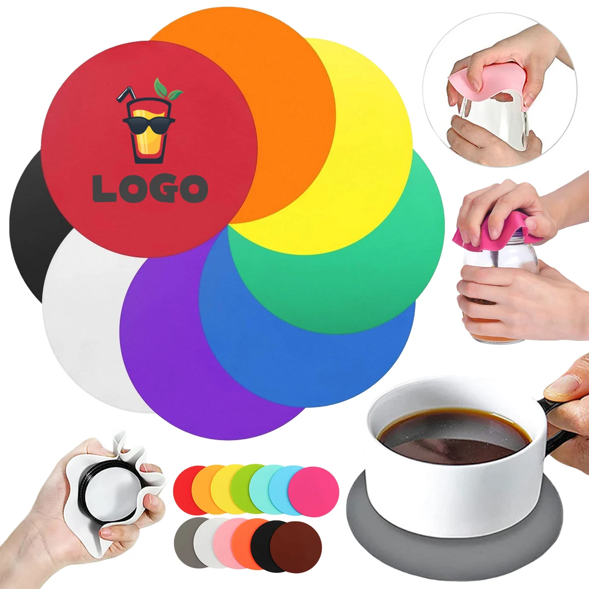 Protection Desk Round Cup Coaster 1