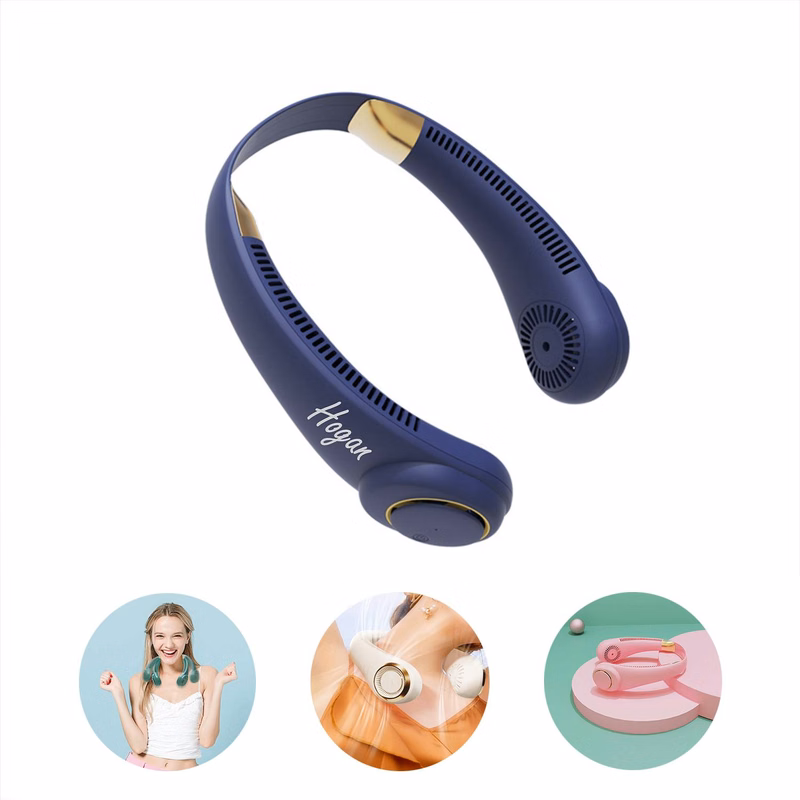Bladeless Halterneck Outdoor Charging Small Fan