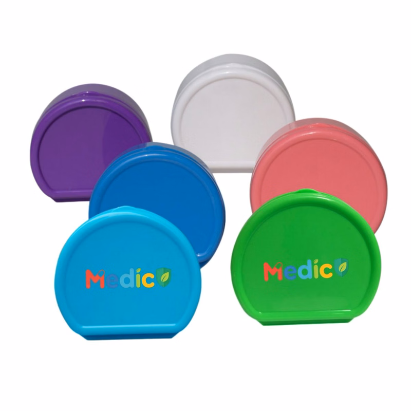 D-Shape Denture Storage Case