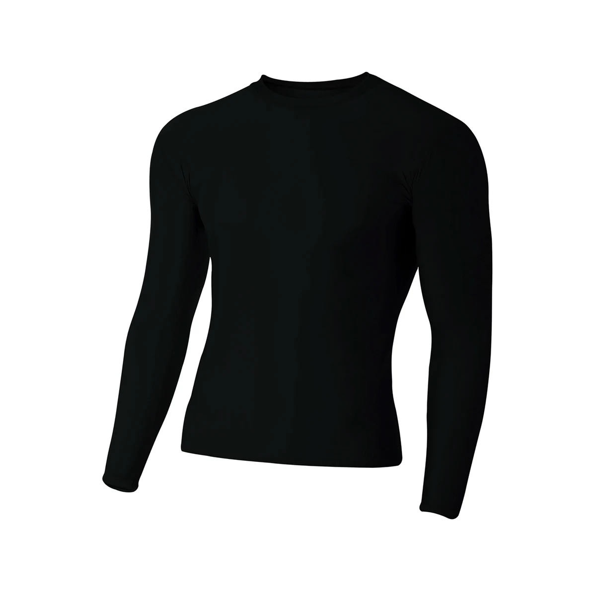 A4 Long Sleeve Compression Crew 1