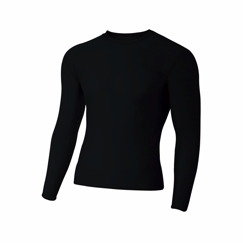 A4 Long Sleeve Compression Crew