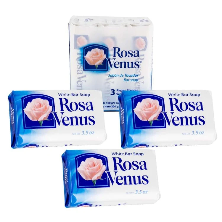 Rosa Venus Bar Soaps 3 Pack - 3.5 oz 1