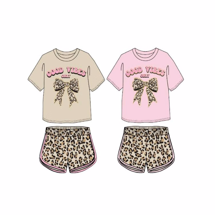 Girls Shorts 2pc Set Size 7-16