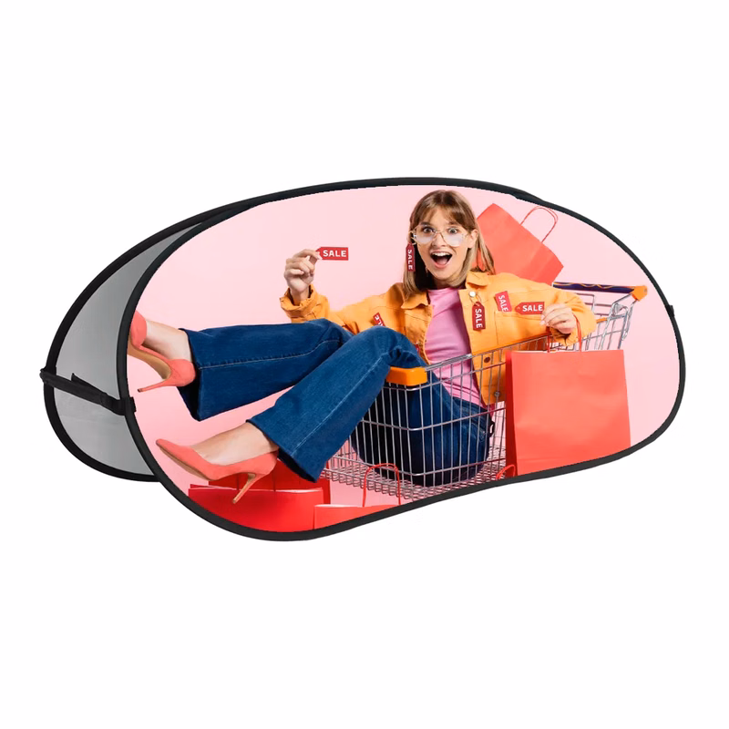 Bean A - POP UP Standing Banner - Digitally Printed