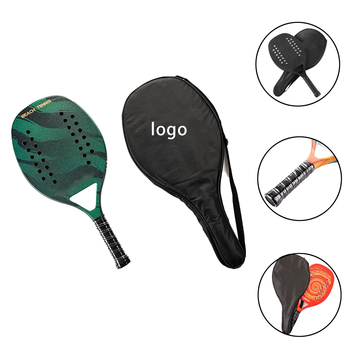 Pickleball Rackets with Carbon Fiber for Paddleball Game 1