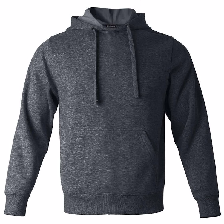 Fleece Pullover Hoodies - Size Large Dark Gray