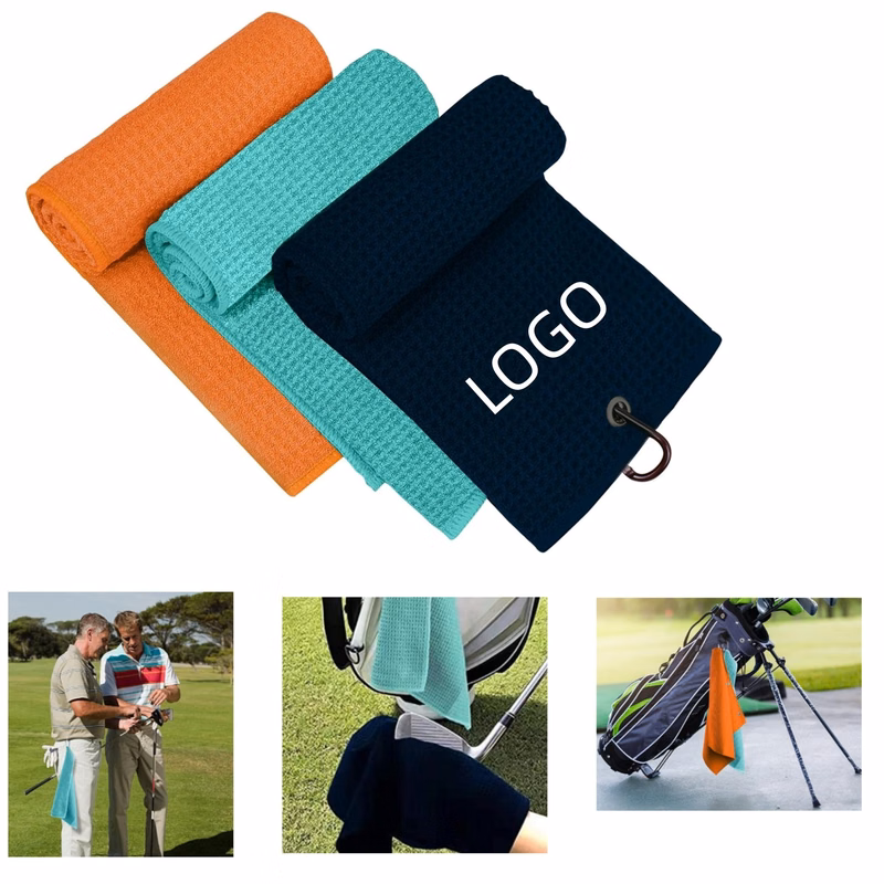 15.7 x 15.7 Inches Fun Golf Towel