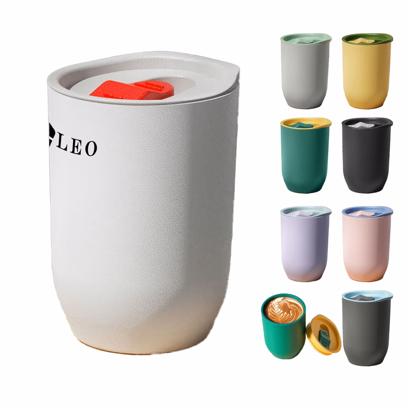 12 Oz Reusable Plastic Leakproof Cup