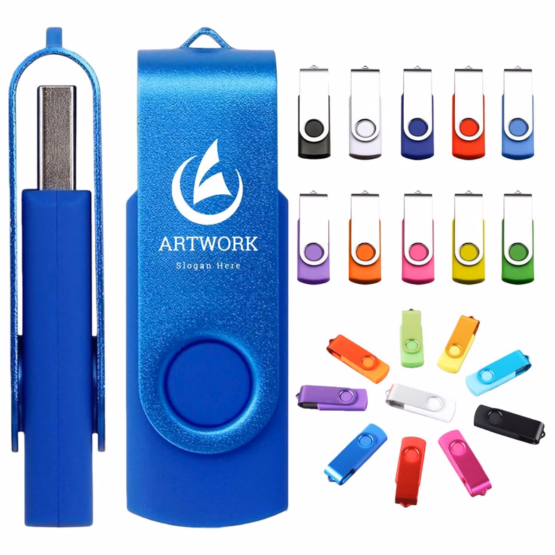 Portable Type-C Swivel Thumb Drive