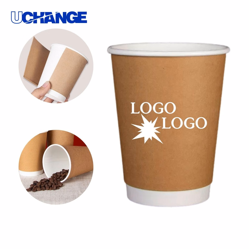 Double-Wall Paper Hot Cup Container (12oz)