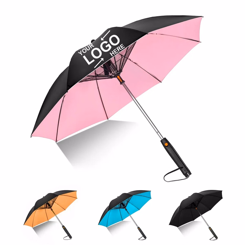 Electric Spray Fan Umbrella