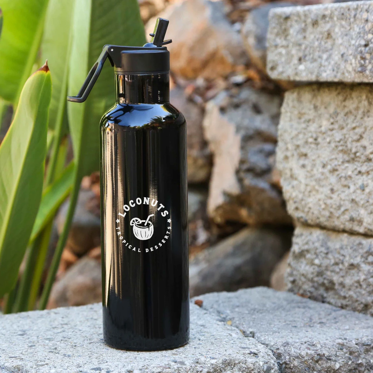 Balsam 750 Ml. (25 Fl. Oz.) Bottle With Flip Straw, custom water bottle with logo imprint 1