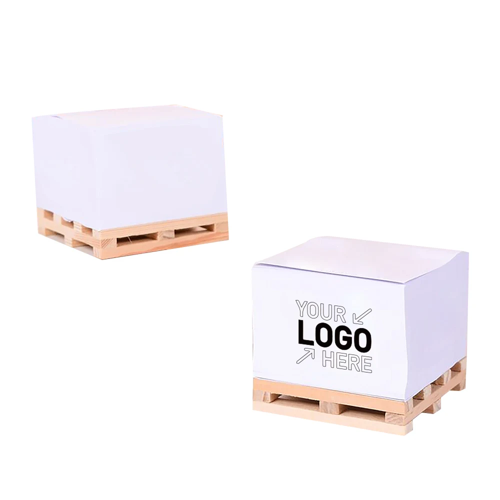 Sticky Notes on Mini Pallet 1