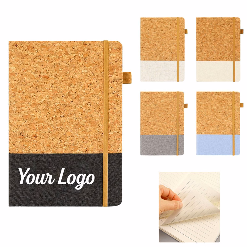 Natural Cork Journal Pen Set