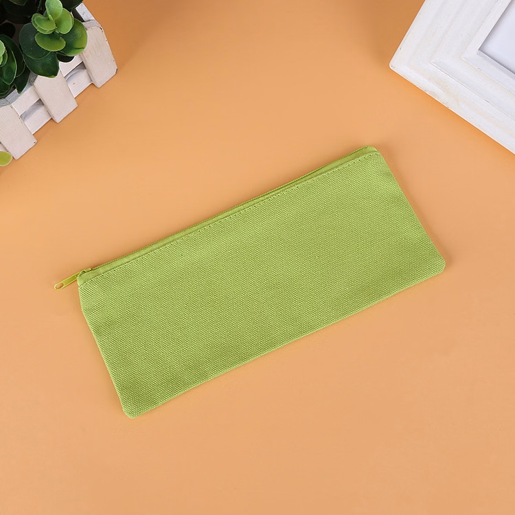 Canvas Pencil Zipper Bag