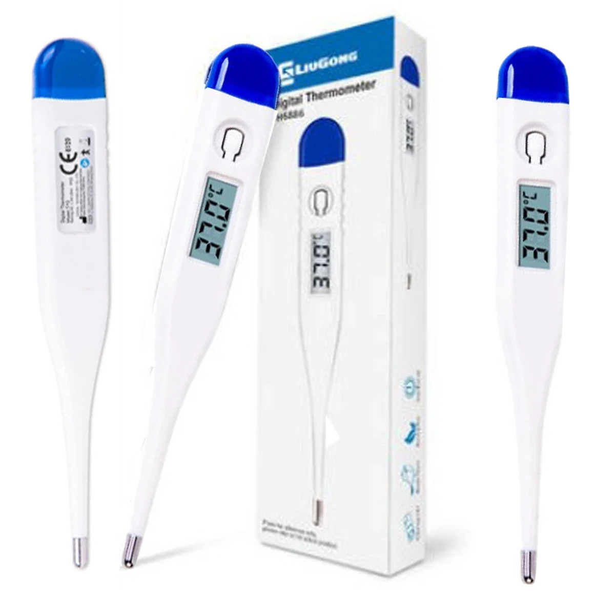 Waterproof Digital LCD Oral Baby Thermometer 1