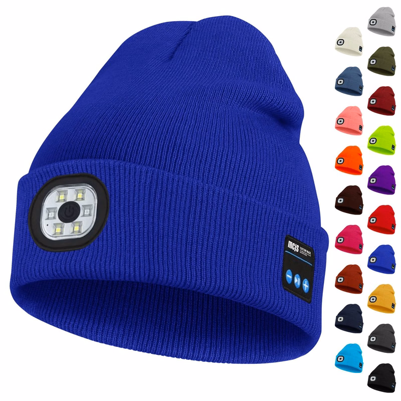 LED Lighted Bluetooth Beanie Hat