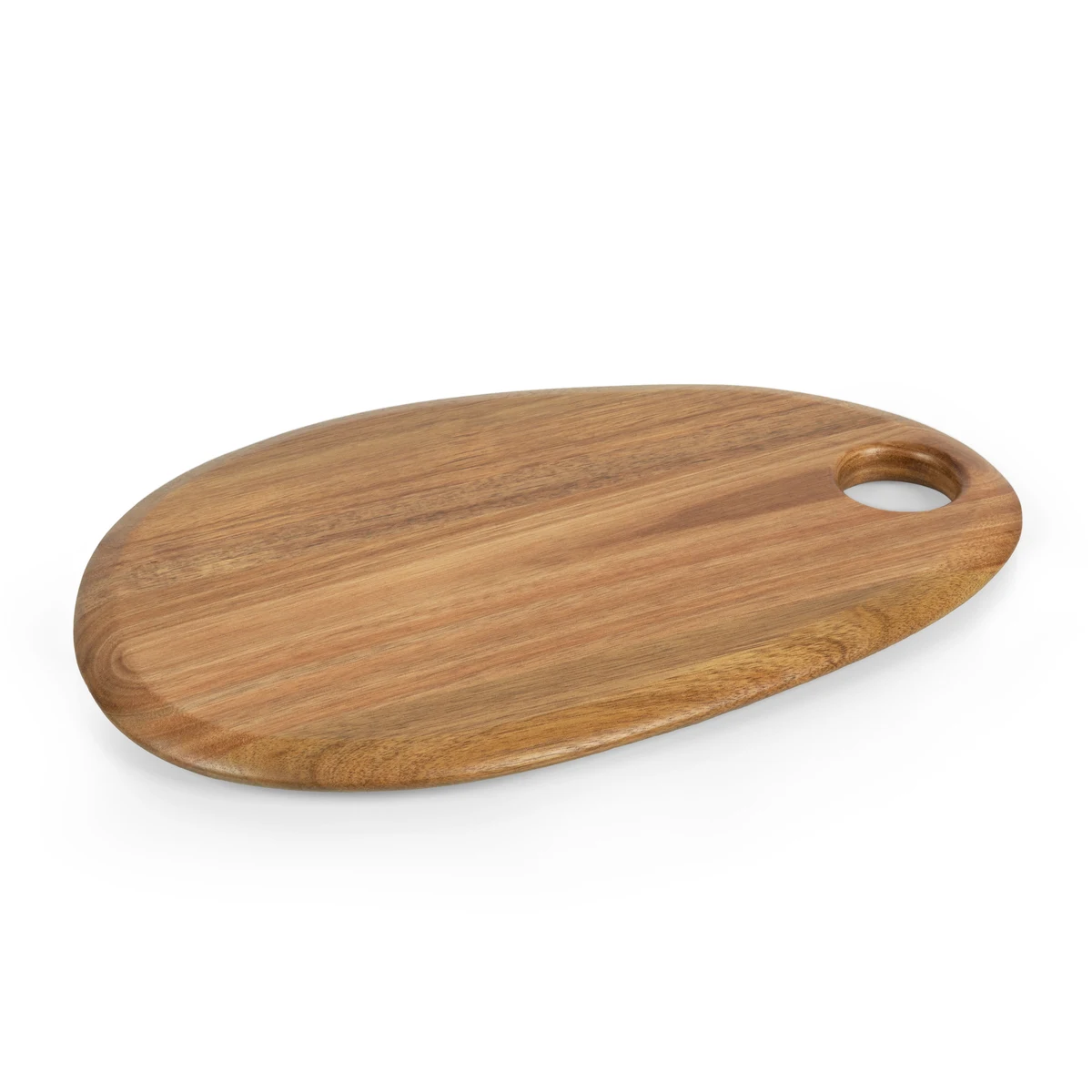 Pebble Shaped Acacia Serving Board 15" x 10" 1