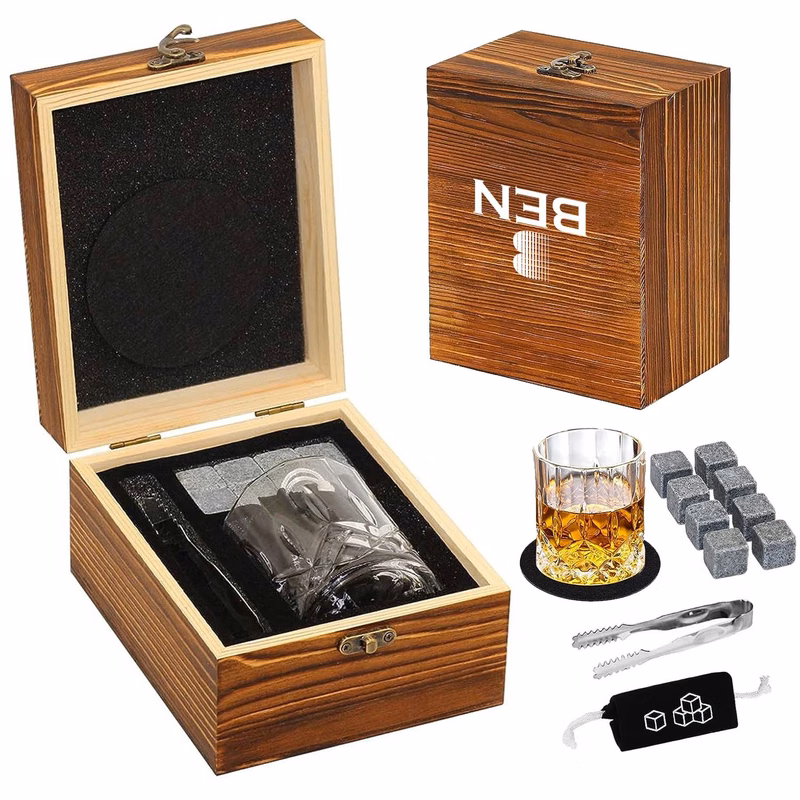 Whiskey Stone Ice Cubes Set