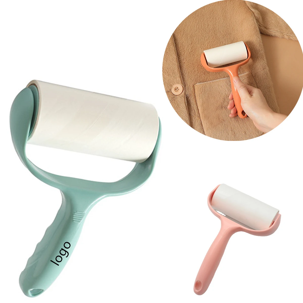 Large Lint Brush Rollers for Pet Hair Extra Sticky 1