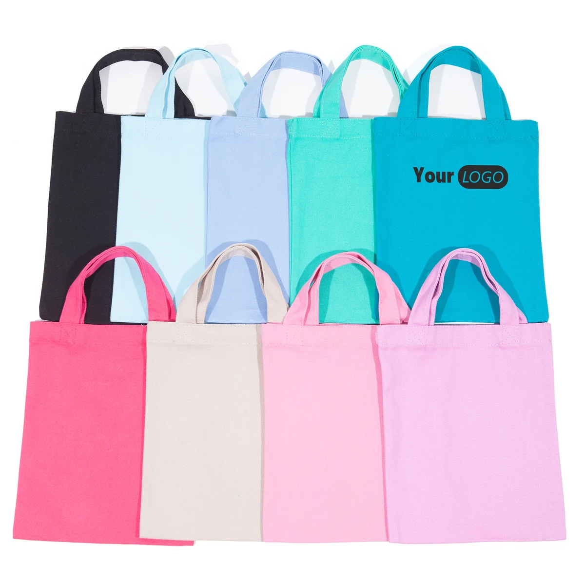 Canvas Simple And Stylish Custom Tote Bag, custom tote bag with logo imprint 1