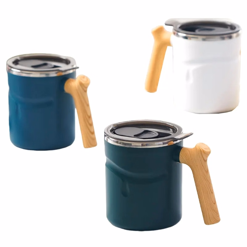Stainless Steel Coffee Cup With Lid