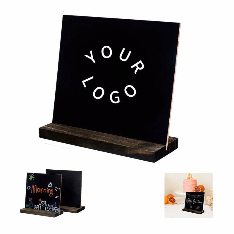 Portable Wood Chalkboard Stand for Cafes and Shops