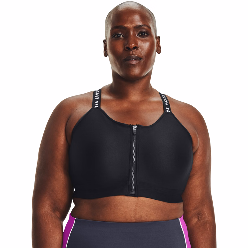 Women's UA Infinity High Zip Sports Bra 