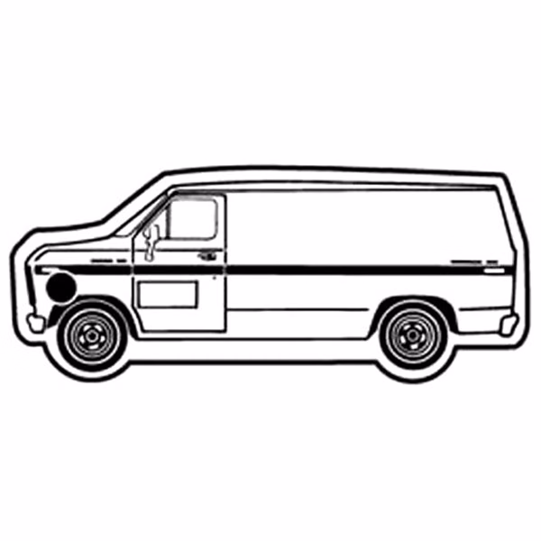 Van 3 Key Tag - Spot Color