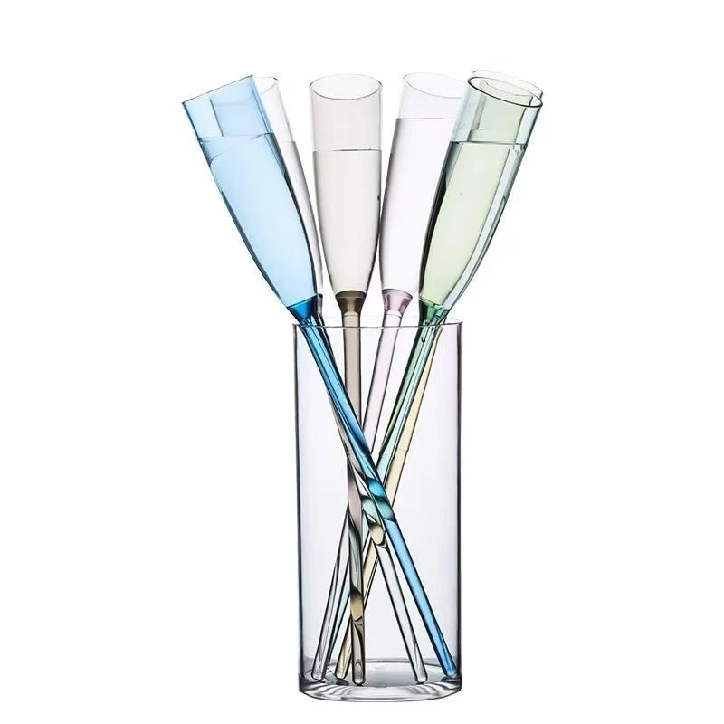 6 Ounces Acrylic Champagne Glass 1