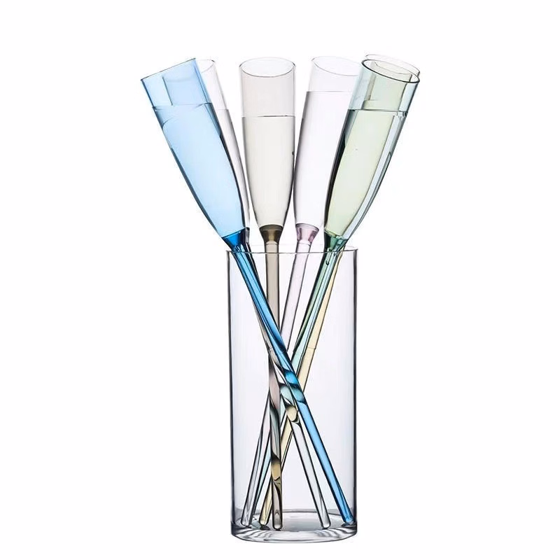 6 Ounces Acrylic Champagne Glass