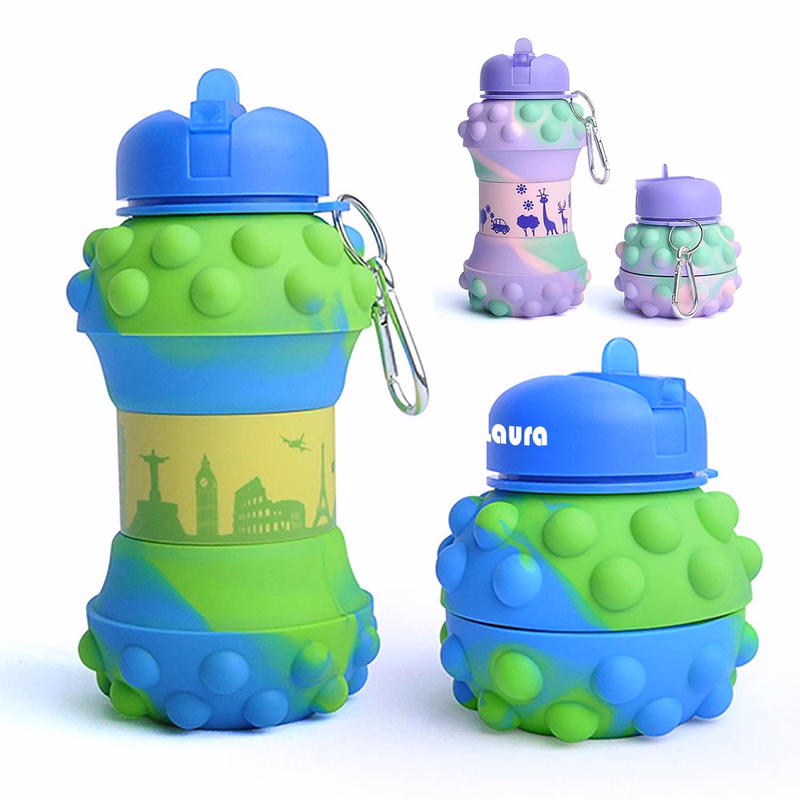 Stress-Relief Bubble Foldable Silicone Cup