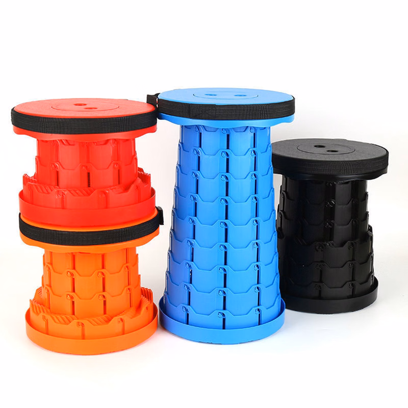 Lightweight Portable Telescoping Stool