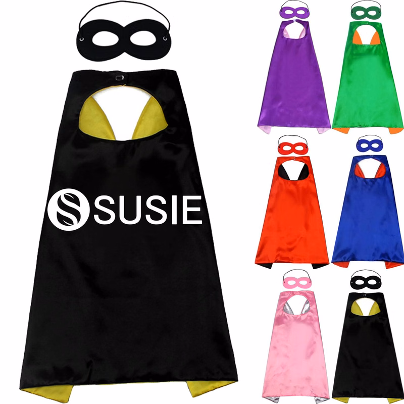 Kids Halloween Cape Costume w/ Mask
