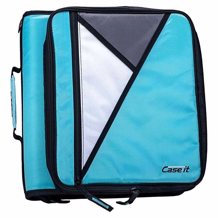 Case-It Universal Zipper Binders - Spearmint 2"