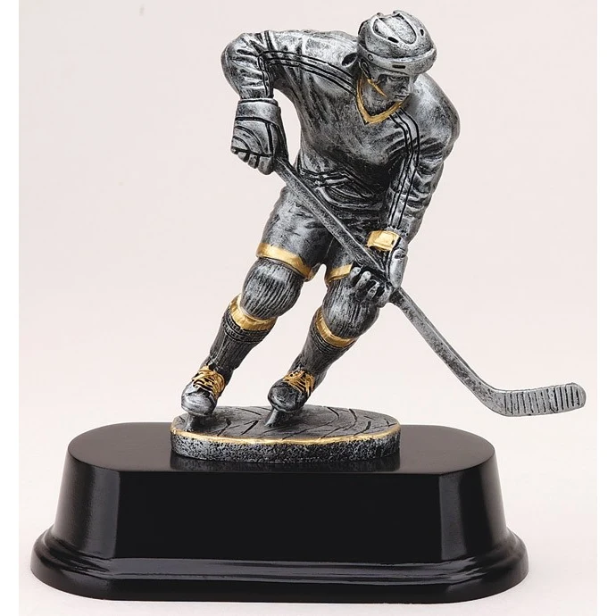 5 3/4" Tall Female Hockey Figure Award 1
