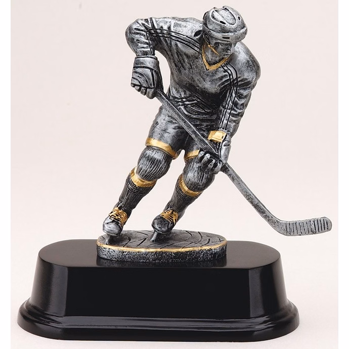 5 3/4" Tall Female Hockey Figure Award