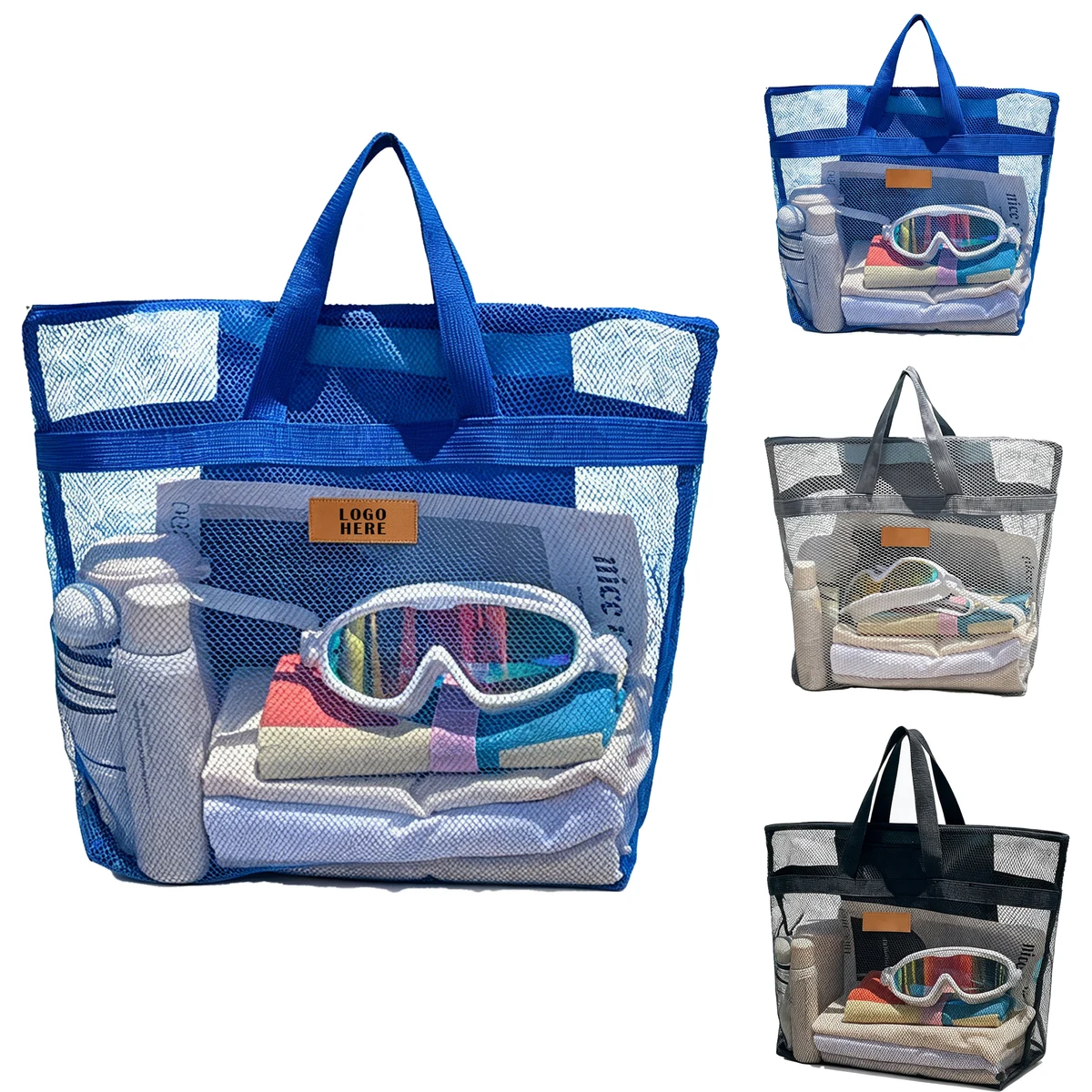 Mesh Travel Beach Bag 1