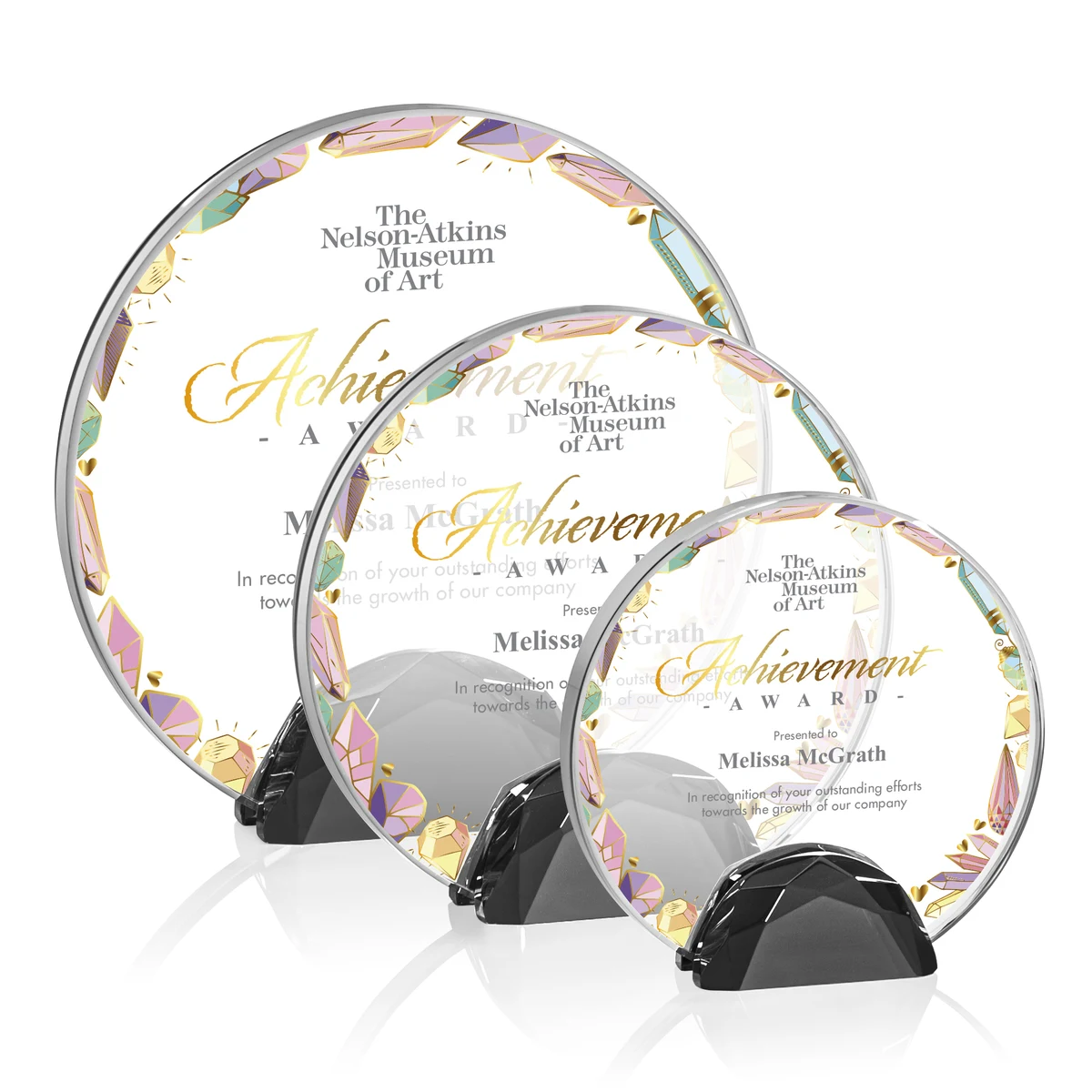 Galveston VividPrint™ Award - Black 1