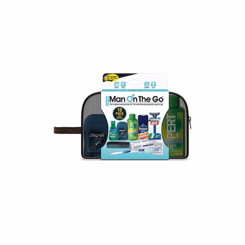 Men's Deluxe Travel Kit - 10 Piece