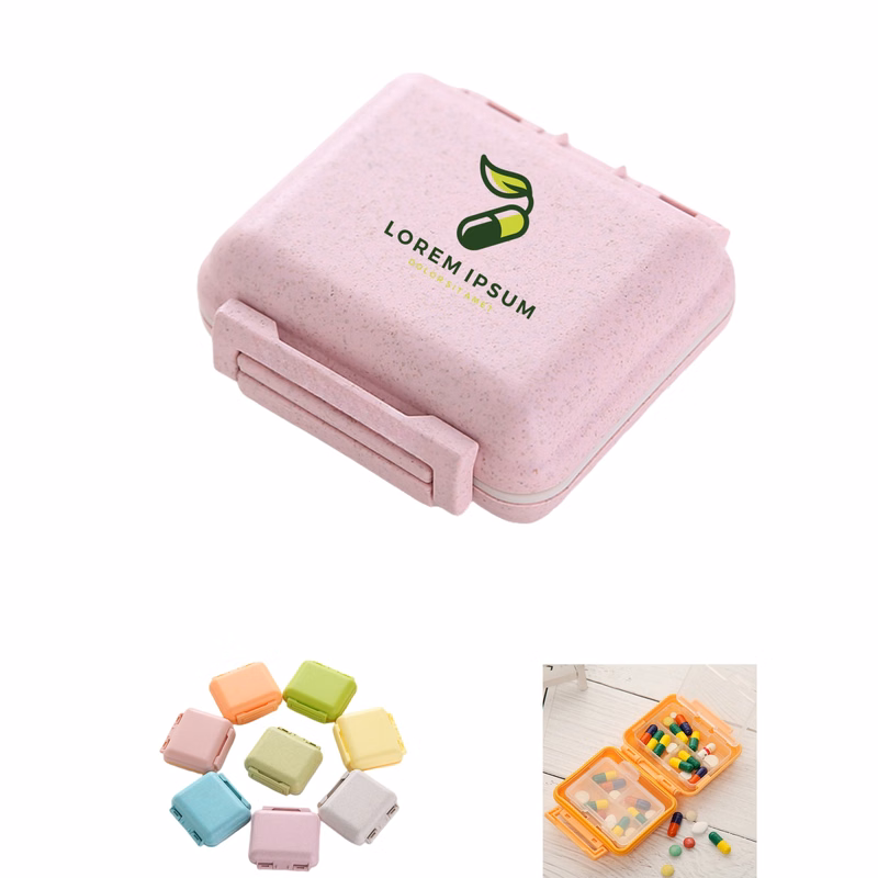 Travel Pill Organizer with 6 Detachable Compartments
