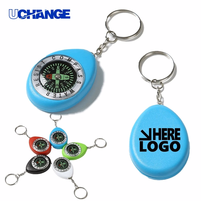 Luminous Compass Keychain