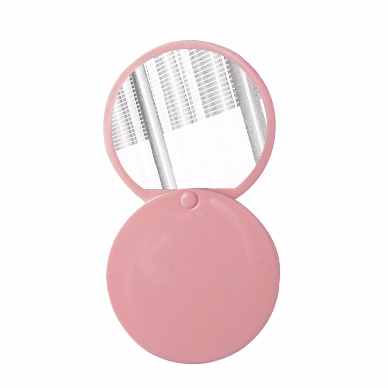Portable Sliding Cover Folding Make Up Mirror