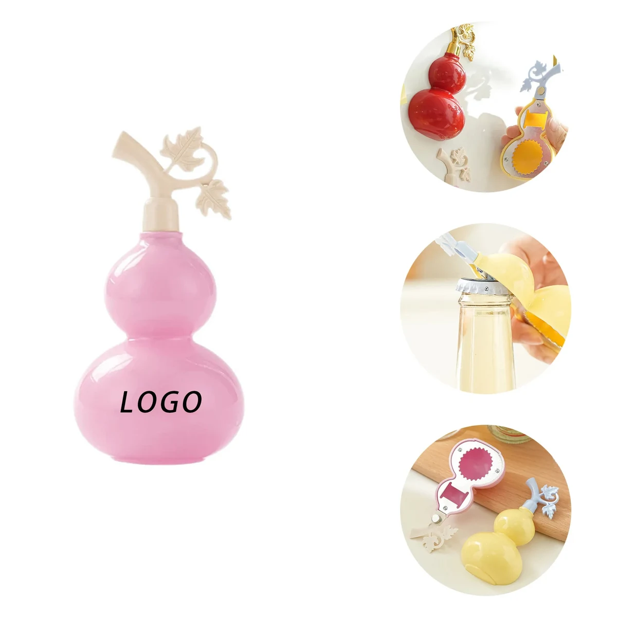 Gourd-shaped Magnetic Bottle Opener 1