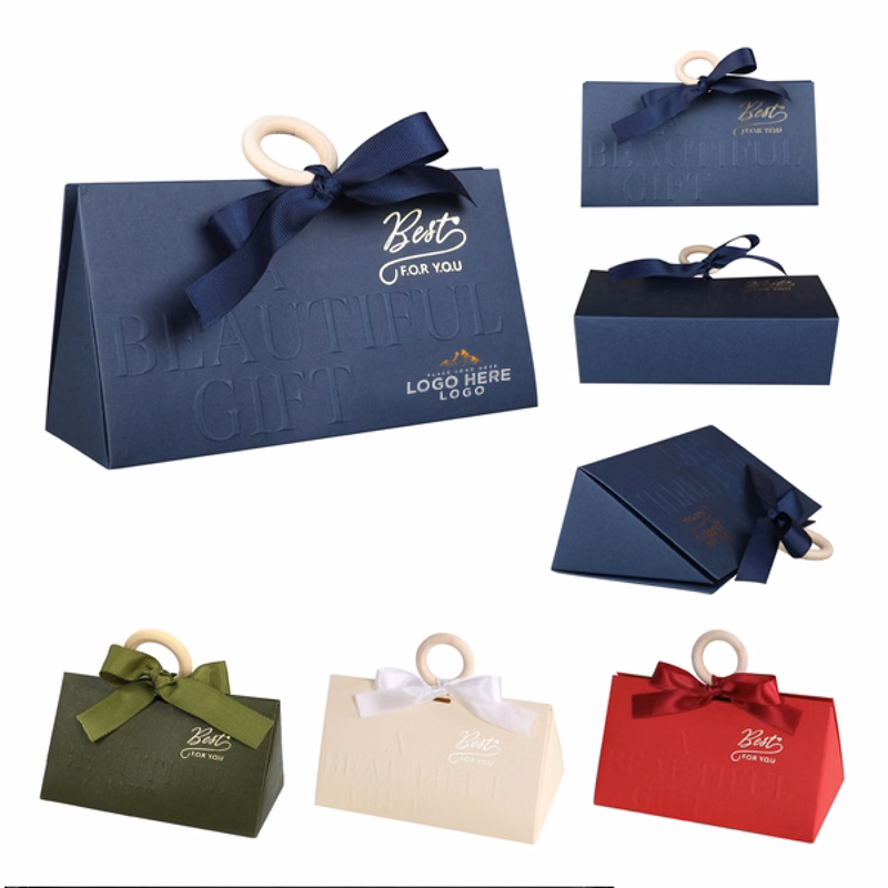 Wedding Candy Box With Ribbon