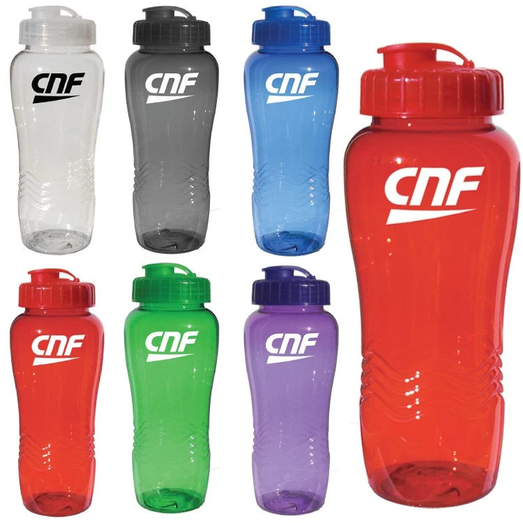 26 oz. Classic Wave Sports Bottle - PET - USA Made - BPA FREE 1