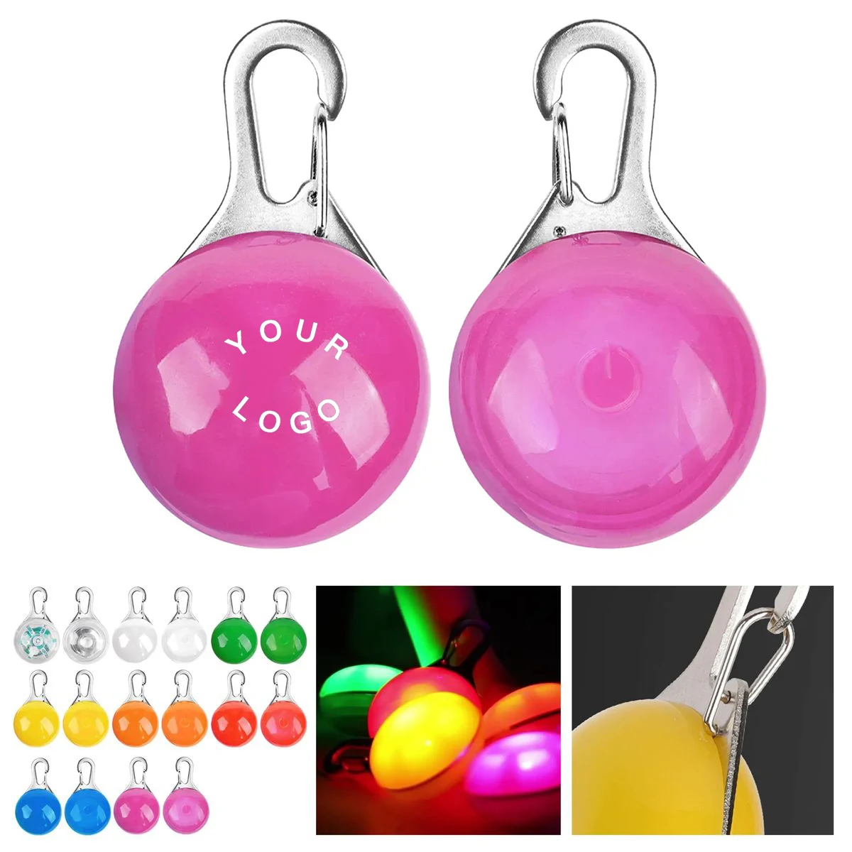 LED Pet Safety Light with Flash Modes 1