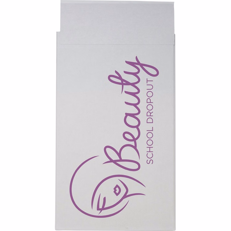 One Color White Eco-Shipper Expandable Paper Mailer (8.5" W x 14.5" H x 3.25" D)